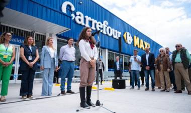 Carrefour inauguró su nuevo "Maxi" en Cañuelas