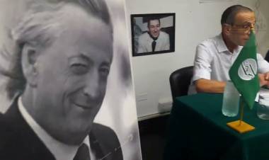 Gustavo Arrieta y Máximo Rodríguez brindaron una conferencia de prensa en SMATA