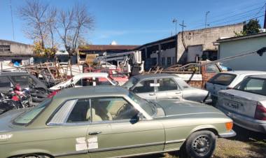 Cañuelas avanza con el proceso de compactación de vehículos abandonados o secuestrados