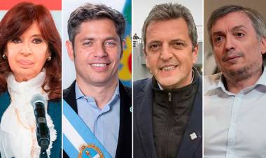 Señales de acercamiento entre CFK, Massa y Kicillof tras la reunión en el PJ 