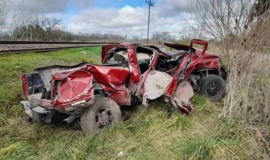 Extraña muerte en el paso a nivel del barrio Los Campitos