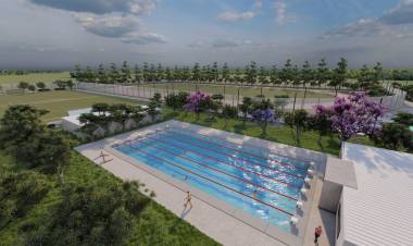 El Polideportivo "Lionel Messi" en La Matanza será el más grande de la Argentina