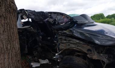 FALLECE UNA JOVEN CAÑUELENSE EN UN ACCIDENTE FATAL EN LA RUTA 41