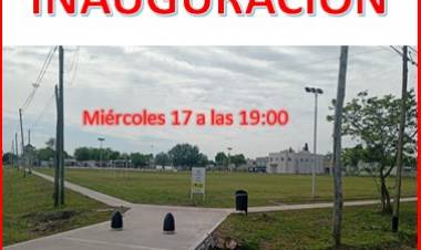 SE VIENE LA GRAN INAUGURACIÓN DEL PARQUE PAPA FRANCISCO