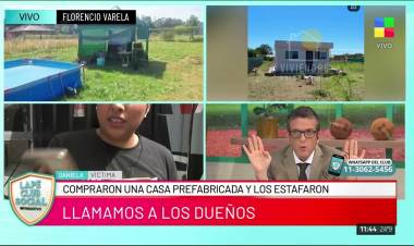 Denuncian estafa masiva con casas prefabricadas en Cañuelas