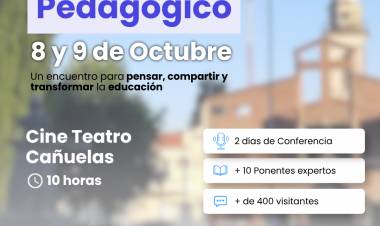 CAÑUELAS SERÁ SEDE DEL PRIMER CONGRESO PEDAGÓGICO