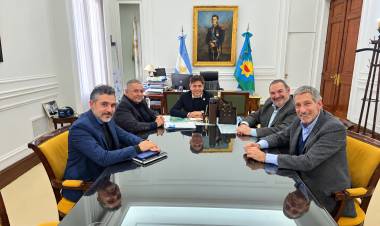 REUNIÓN DE MARTILLEROS BA CON EL GOBERNADOR DE LA PROVINCIA