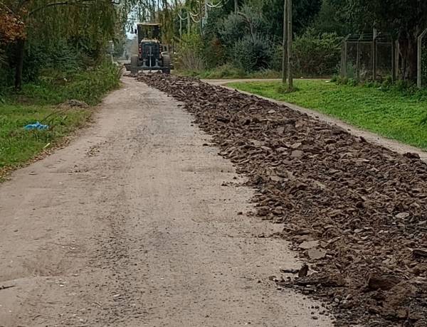 EL MUNICIPIO LLEVA ADELANTE UN INTENSO TRABAJO EN BARRIOS Y LOCALIDADES