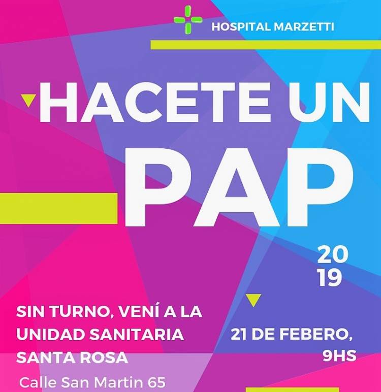 “Hacete un PAP”, en Santa Rosa