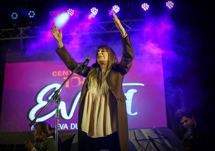 Gran cierre artístico para los festejos del Centenario del nacimiento de Evita