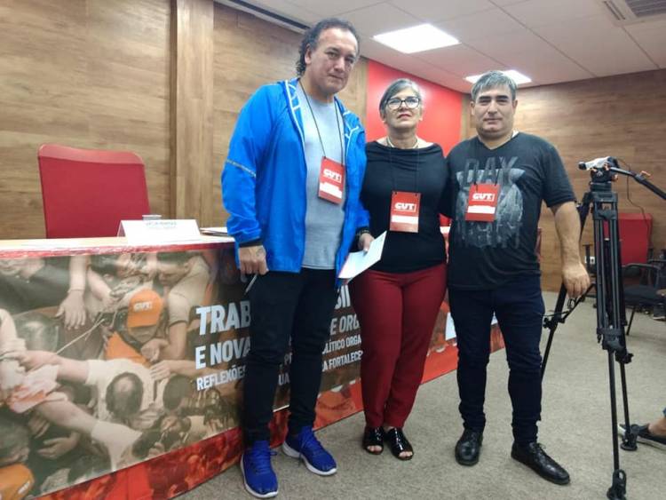 LA CTA  PARTICIPA DE UNA JORNADA INTERNACIONAL CON LA CUT DE BRASIL