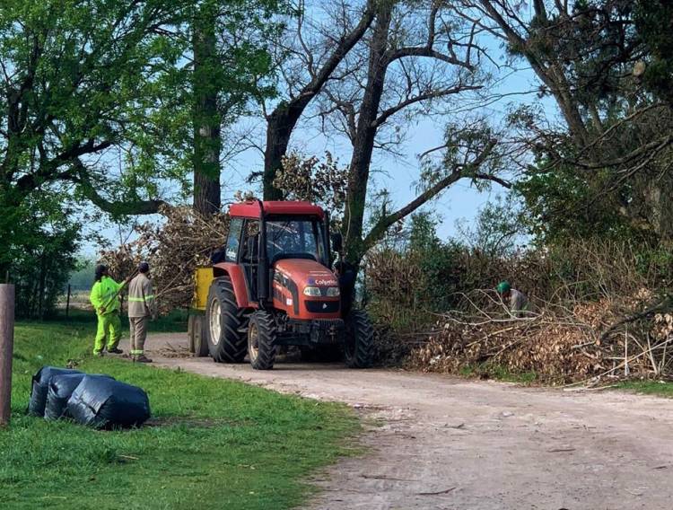 Se multiplican las labores de mantenimiento en diversos barrios y localidades