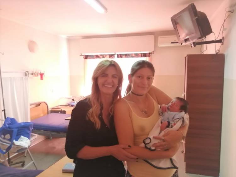 Benjamín, el primer bebé del año