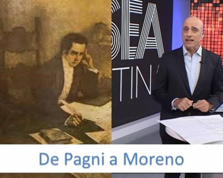 De Pagni a Moreno en camino inverso