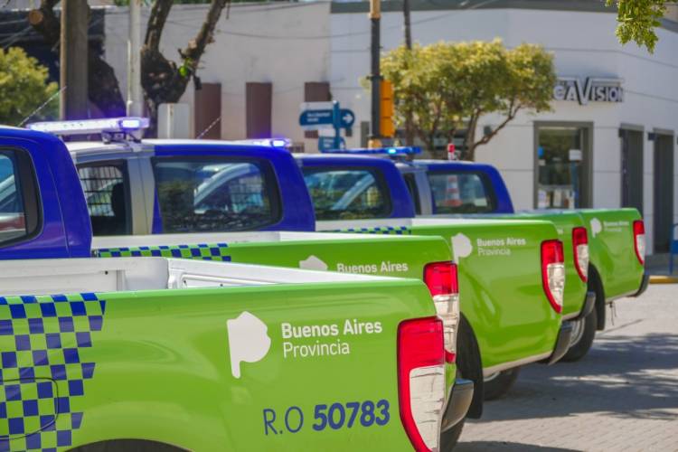 Cañuelas sumó 5 nuevos móviles policiales