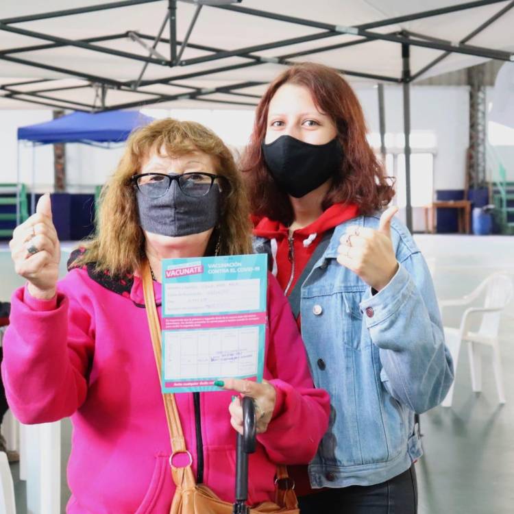 En Cañuelas, ya se vacunó el 93 % los mayores de 60 años