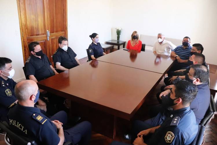 Fortalecen el esquema de seguridad local