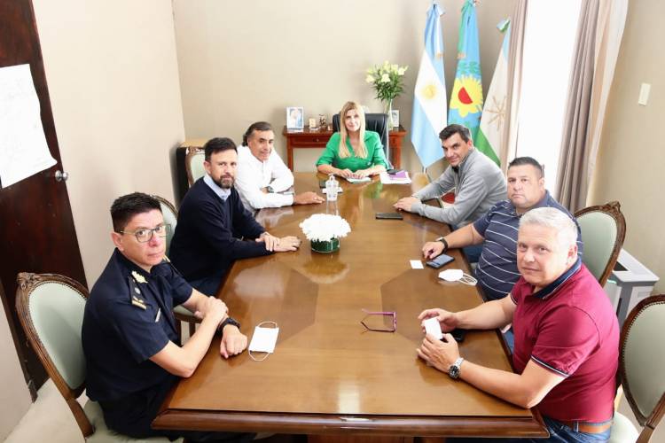 Encuentro en Cañuelas con autoridades del Ministerio de Seguridad