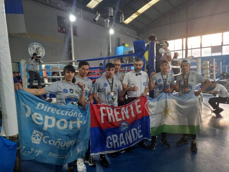 Intensa actividad de la Academia y Escuela Municipal de Kickboxing de Cañuelas
