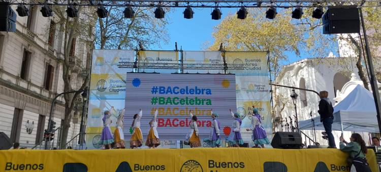 El Centro Vasco Denak Bat fue parte de los festejos de "el Día de la Diáspora Vasca"