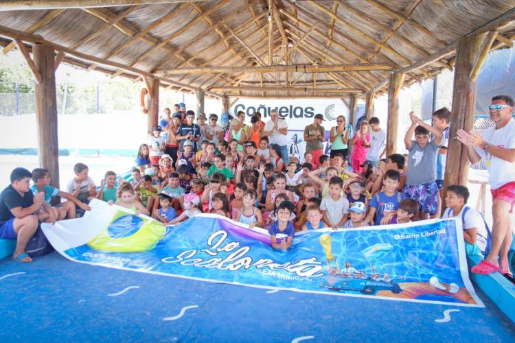 Con más de 150 inscriptos, comenzó la colonia municipal "La Scaloneta"