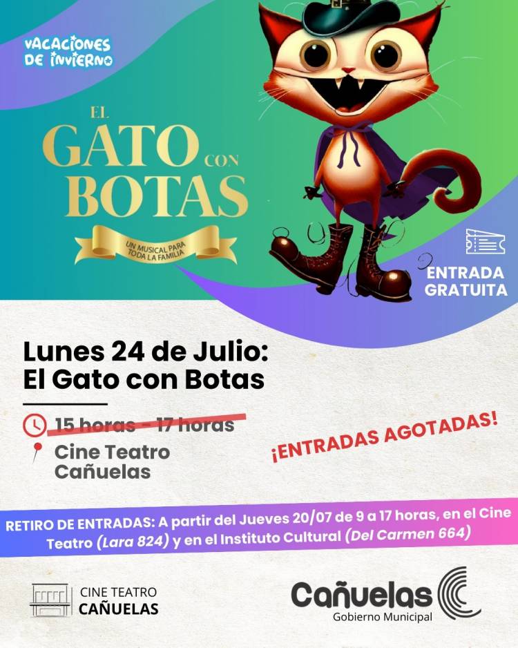 DOS FUNCIONES AGOTADAS DEL “GATO CON BOTAS”