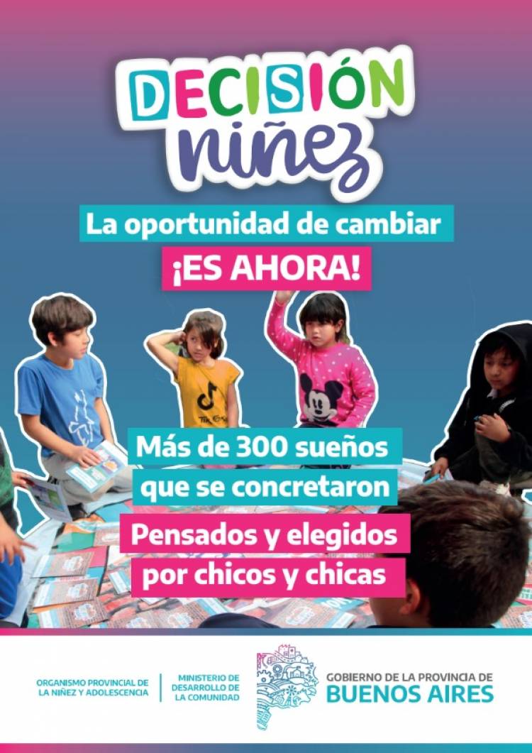 El programa Decisión Niñez regresa con nuevas oportunidades