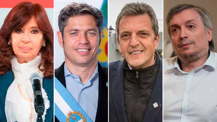 Señales de acercamiento entre CFK, Massa y Kicillof tras la reunión en el PJ 